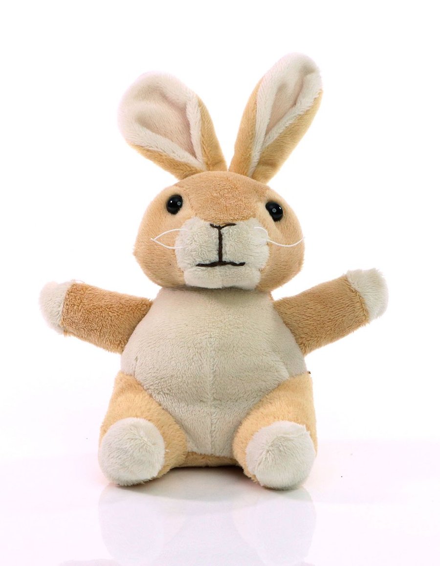Mbw MiniFeet® lapin en peluche Gönna 19,5 cm, Standard 14 cm, MBW60348