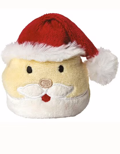 Mbw Schmoozies® Père Noël chiffon en microfibre 7 cm, Standard 7 cm, MBW60443