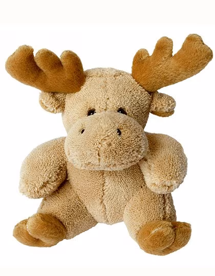 Mbw MiniFeet® Elch Caro aus Softplüsch, Beige 15 cm, MBW60600