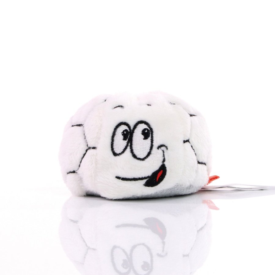 Mbw Schmoozies® Fußball Stofftier mit Mikrofasern, Standard 7 cm, MBW60755