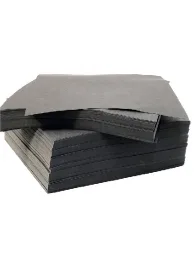 Madeira E-Zee Squares Embroidery Backing 250 Pieces, Black 20 x 20 cm, MD200