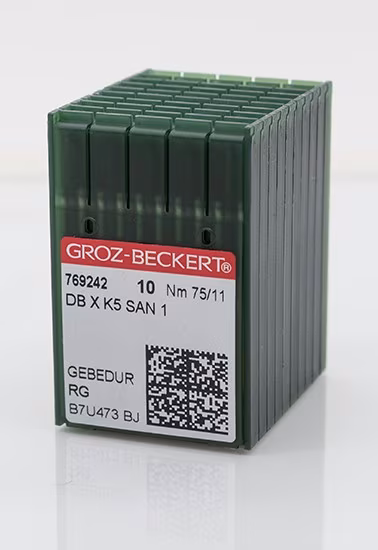 Madeira Sondernadel DB x K5 GEBEDUR® 100 Stück, Standard 65/9 RG/SAN1, MD505