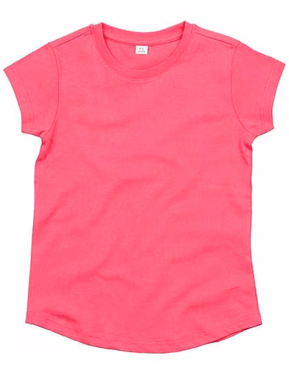 Mantis Kids Mädchen T-Shirt Bio-Baumwolle, Fuchsia 8-9 Jahre, MK80