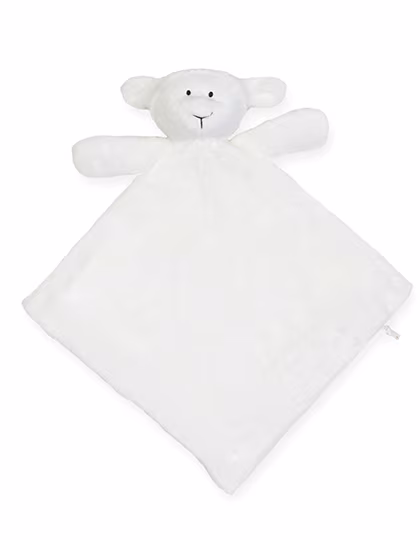 Mumbles Doudou agneau crème avec fermeture éclair, Cream M, MM019