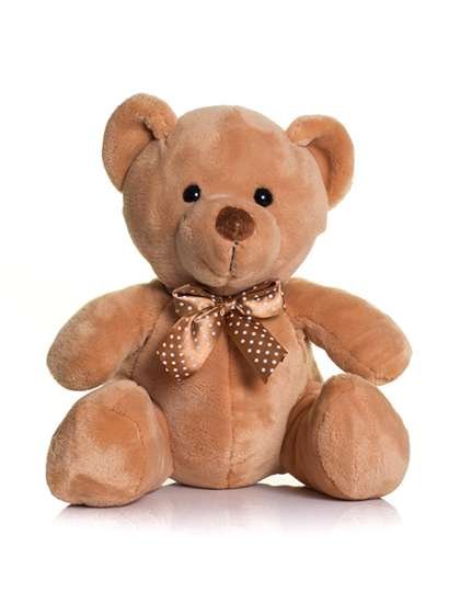 Mumbles Samtiger Mumbles Bär mit Schleife, Brown S, MM032