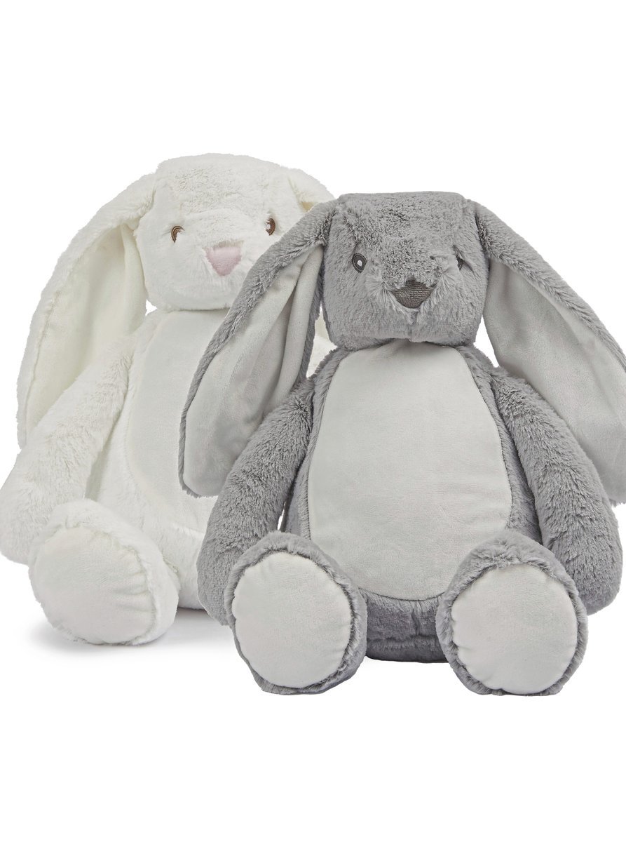 Zippie Bunny Lapin en peluche avec fermeture éclair