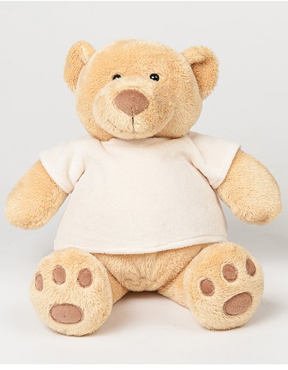 Mumbles Honey Bear Orso di Peluche con T-Shirt, Light Brown M, MM21