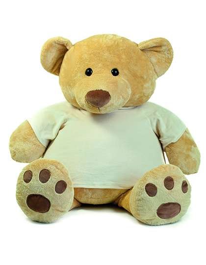 Mumbles Super-Size Orsacchiotto 3XL con t-shirt, Light Brown 3XL, MM24