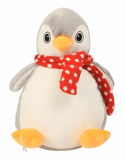 Zippie Penguin with Zip and Scarf