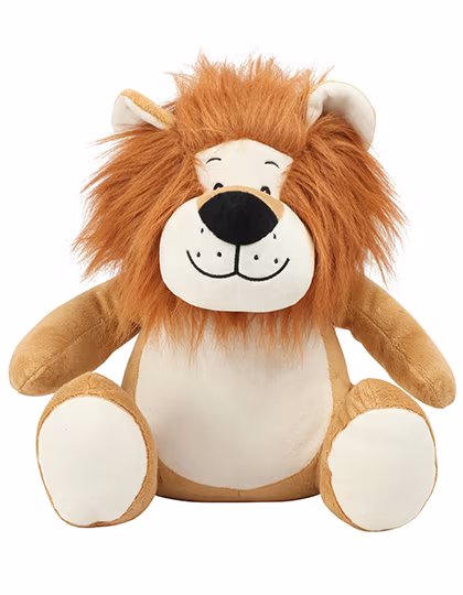 Plush Zippie Lion with Zip