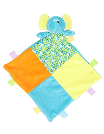 Mumbles Coperta Morbida Multicolore con Sonaglio, Multi One Size, MM701