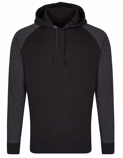 Miners Mate Baumwoll-Hoodie mit Raglanärmeln, Navy/Heather Navy M, MY611