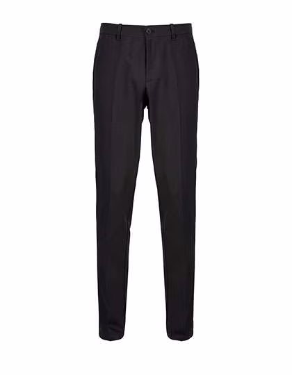 NEOBLU Anzughose Gabin mit elastischem Bund für Herren, Deep Black 44, NB3162