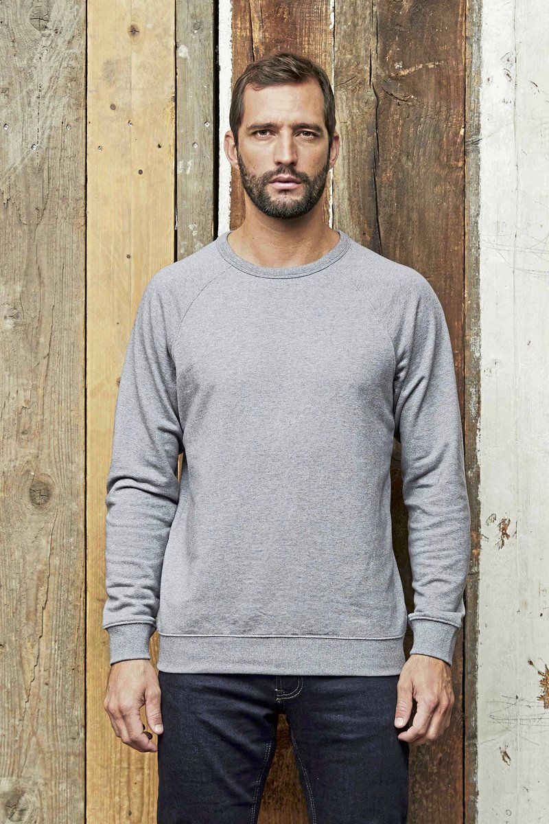 NEOBLU Sweatshirt Nelson aus French Terry für Herren, Deep Black S, NB3194