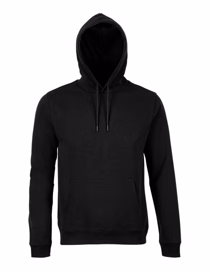 NEOBLU Felpa con Cappuccio French Terry Nicholas da Uomo, Deep Black S, NB3196