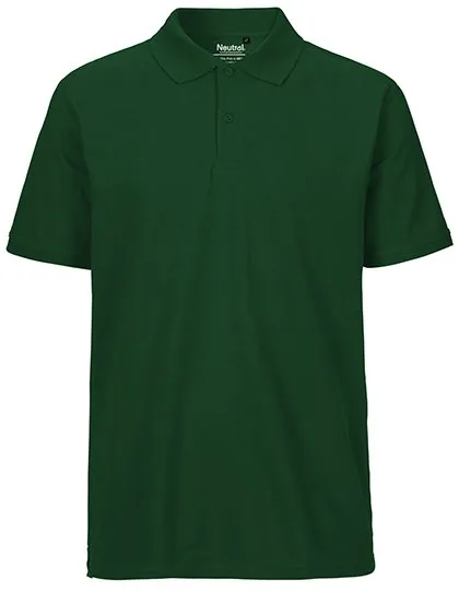 Neutral Classic Polo aus Bio-Baumwolle für Herren, Bottle Green XXL, NE20080