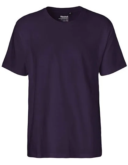 Neutral Classic T-Shirt aus Bio-Baumwolle für Herren, Purple M, NE60001