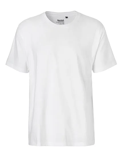Neutral Classic T-Shirt aus Bio-Baumwolle für Herren, White M, NE60001