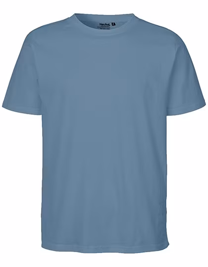 Neutral Bio-Baumwolle Rundhals T-Shirt 155 g/m², Dusty Indigo S, NE60002