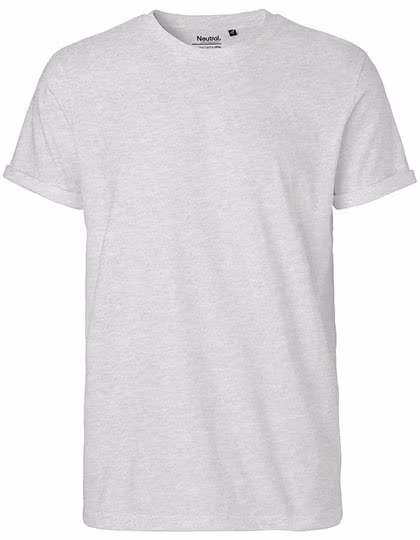 Neutral T-Shirt con Maniche Arrotolate in Cotone Biologico, Black M, NE60012