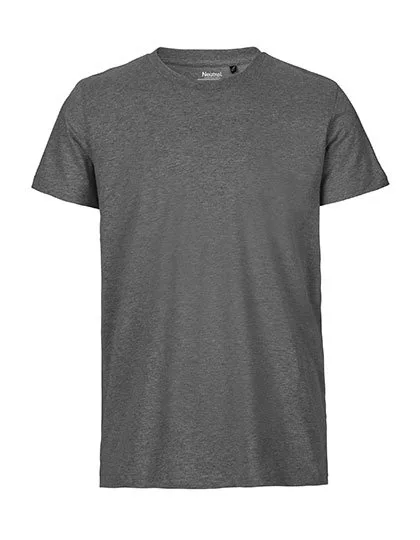 Neutral T-Shirt aus Bio-Baumwolle für Herren, Dark Heather XS, NE61001