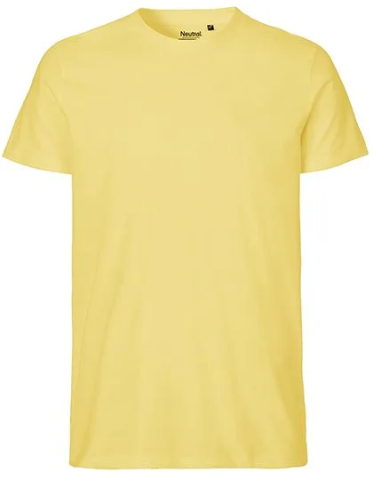 Neutral T-Shirt aus Bio-Baumwolle für Herren, Dusty Yellow S, NE61001