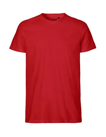 Neutral T-Shirt aus Bio-Baumwolle für Herren, Red XL, NE61001