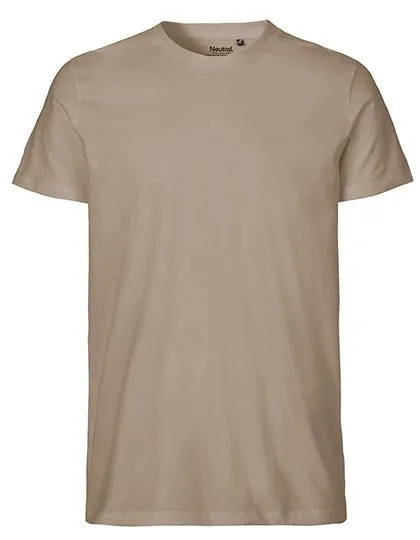 Neutral T-Shirt aus Bio-Baumwolle für Herren, Sand L, NE61001