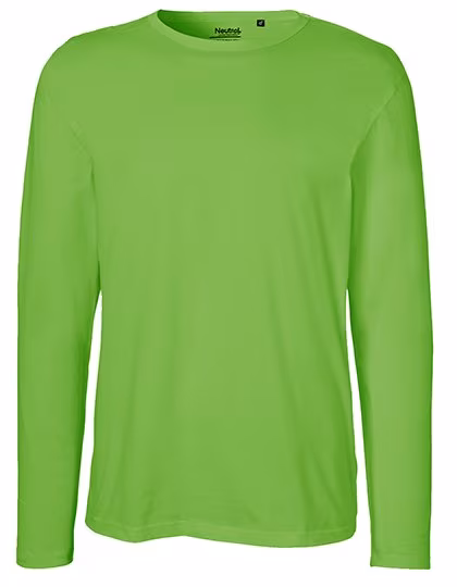 Neutral Men´s Long Sleeve T-Shirt Lime XXL (NE61050), NE61050