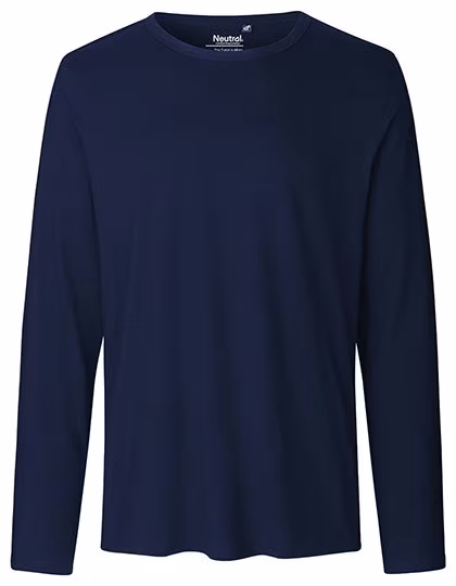 Neutral Men´s Long Sleeve T-Shirt Yellow XXL (NE61050)