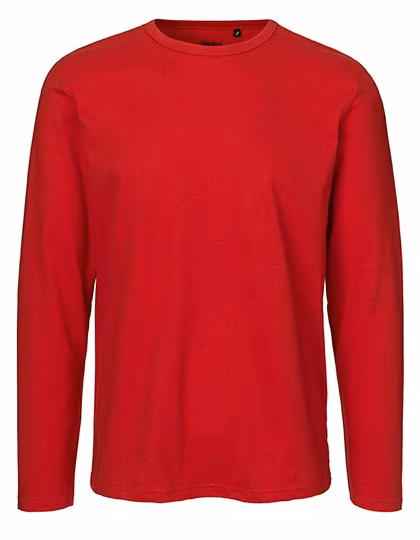 Neutral Men´s Long Sleeve T-Shirt Red XXL (NE61050), NE61050