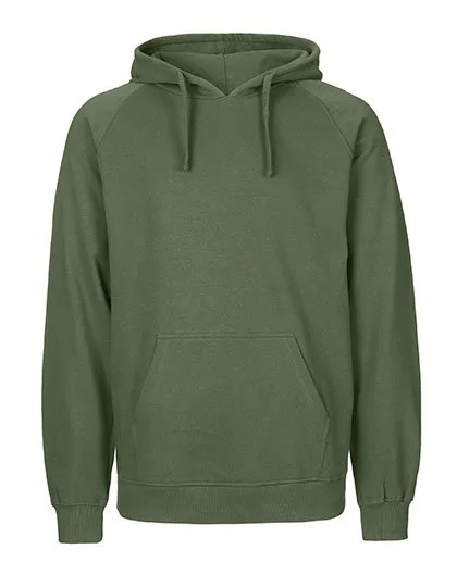 Neutral Nachhaltiger Herren Hoodie mit Kapuze, Military S, NE63101