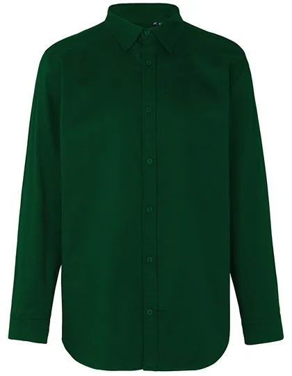 Neutral Fairtrade Baumwoll-Twill Hemd für Herren, Bottle Green M, NE67001