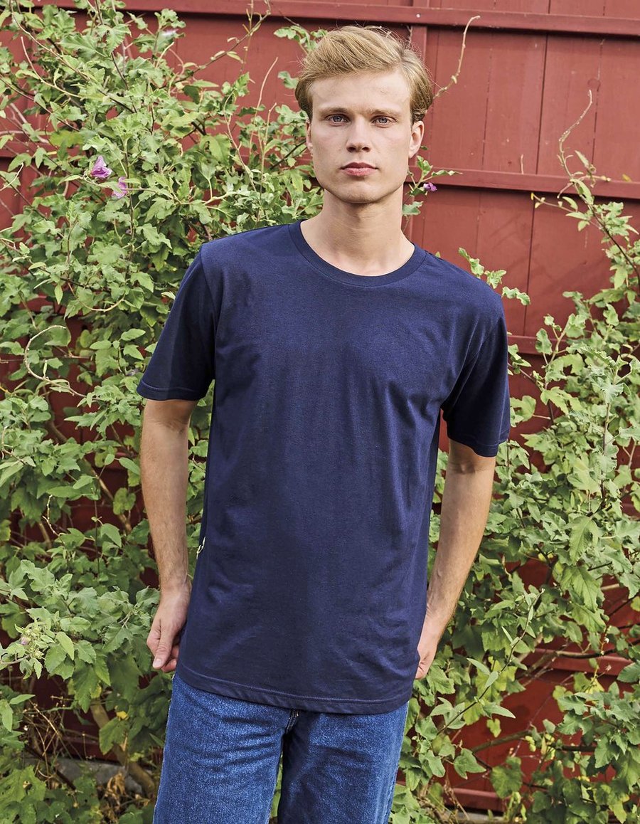 Neutral Bio-Baumwoll-T-Shirt mit recyceltem Polyester, Black S, NE69001