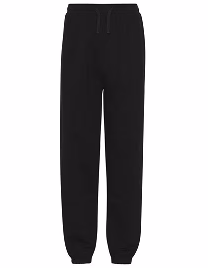 Neutral Pantaloni Felpati Fairtrade con Polsini Elastici, Black 3XL, NE74003