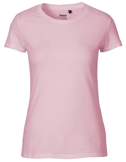 Neutral T-Shirt aus Bio-Baumwolle für Damen, Light Pink XXL, NE81001