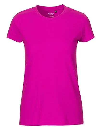 Neutral T-Shirt aus Bio-Baumwolle für Damen, Pink M, NE81001