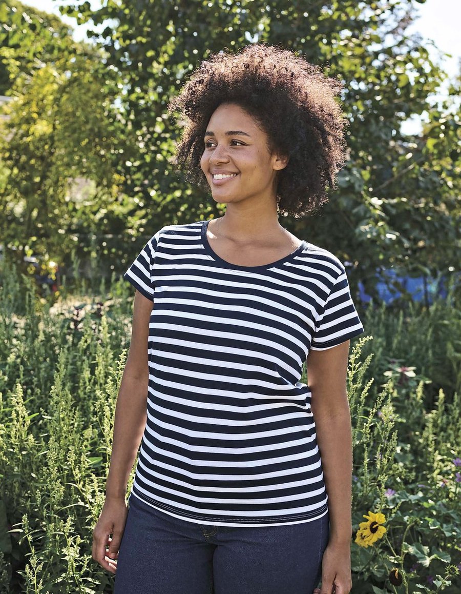 Neutral Loose Fit T-Shirt Bio-Baumwolle für Damen, Red XL, NE81003