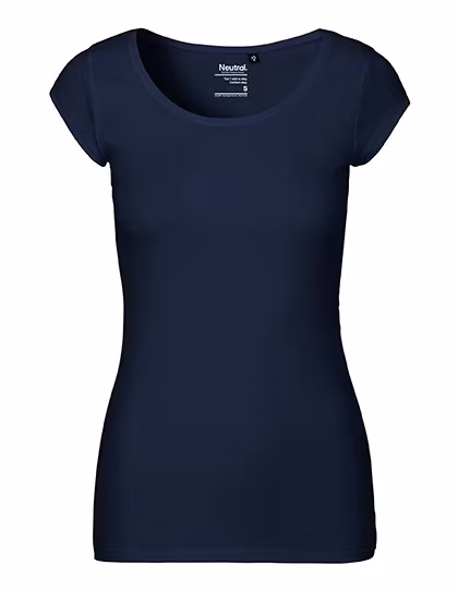 Neutral Fairtrade Women's Crew Neck T-Shirt Organic Cotton, Navy M, NE81010