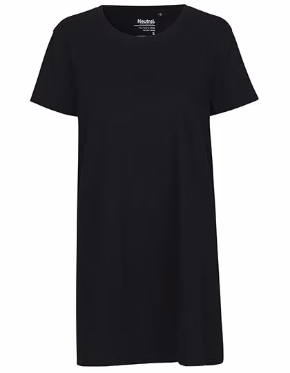 Neutral Langschnitt T-Shirt aus Bio-Baumwolle in, Red L, NE81020