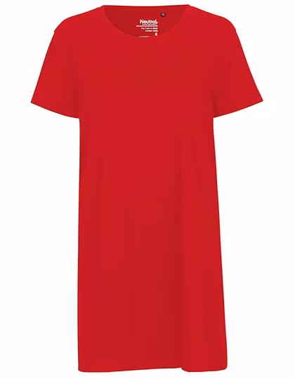 Neutral Langschnitt T-Shirt aus Bio-Baumwolle in, Red XL, NE81020
