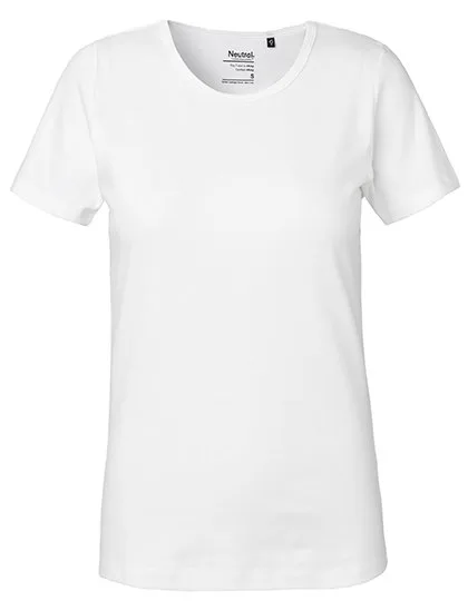Neutral Interlock T-Shirt aus Bio-Baumwolle für Damen, White XXL, NE81029