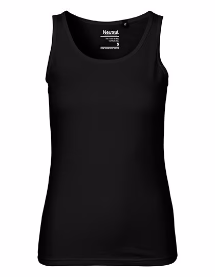 Neutral Tank Top aus Bio-Baumwolle für Damen, Black XS, NE81300
