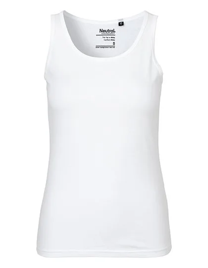 Neutral Tank Top aus Bio-Baumwolle für Damen, White S, NE81300