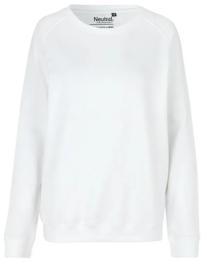 Neutral Sweatshirt aus Fairtrade-Baumwolle für Damen, White XXL, NE83001