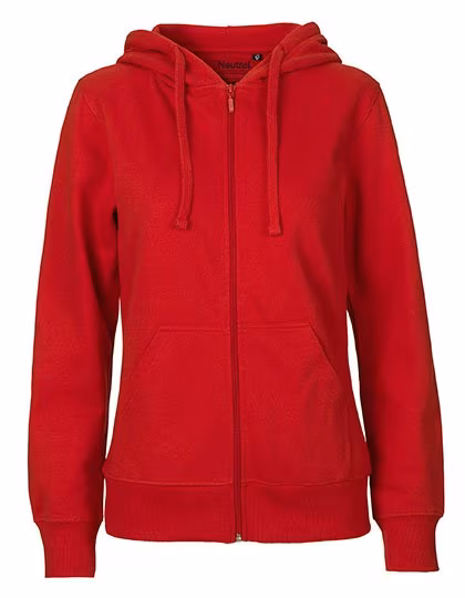 Neutral Felpa con Cappuccio e Zip in Cotone Biologico da Donna