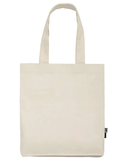 Neutral Twill Tasche aus Bio-Baumwolle 38x42 cm in, Nature 38 x 42 x 7 cm, NE90003