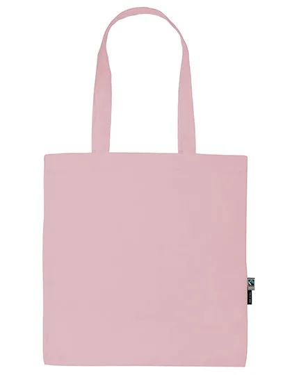 Neutral Nachhaltige Einkaufstasche aus Bio-Baumwolle, Light Pink 38 x 42 cm, NE90014