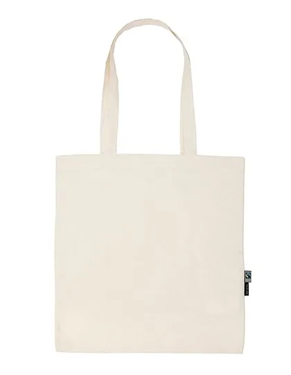 Neutral Nachhaltige Einkaufstasche aus Bio-Baumwolle, Nature 38 x 42 cm, NE90014