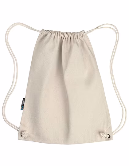 Neutral Gym Bag Fairtrade en coton bio, Nature 39 x 46 cm, NE90020
